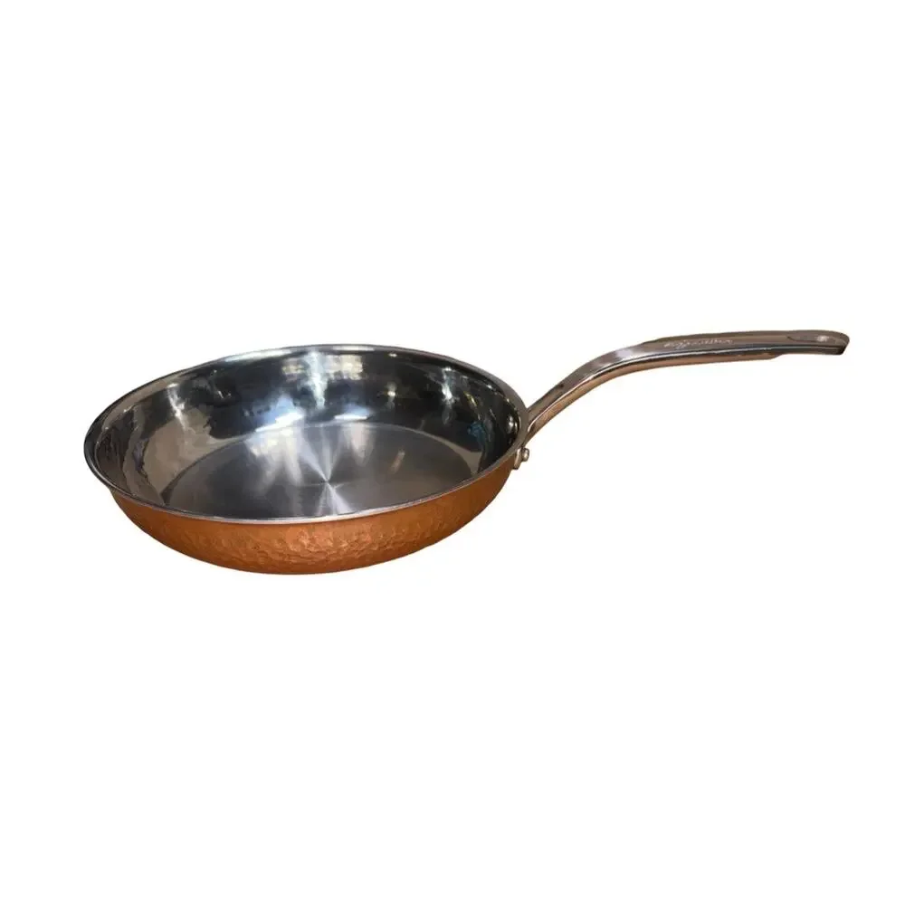 Lagostina Hammered Copper Clad Steel 10